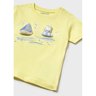 Mayoral Baby Sailboat T-Shirt Sorbet Yellow