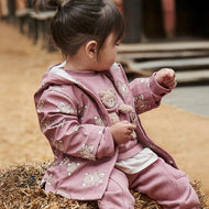 Mayoral Teddy Bear Raincoat Pink