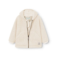 Mini A Ture Matliff Teddyfleece Winter Jacket Grs Angora Cream