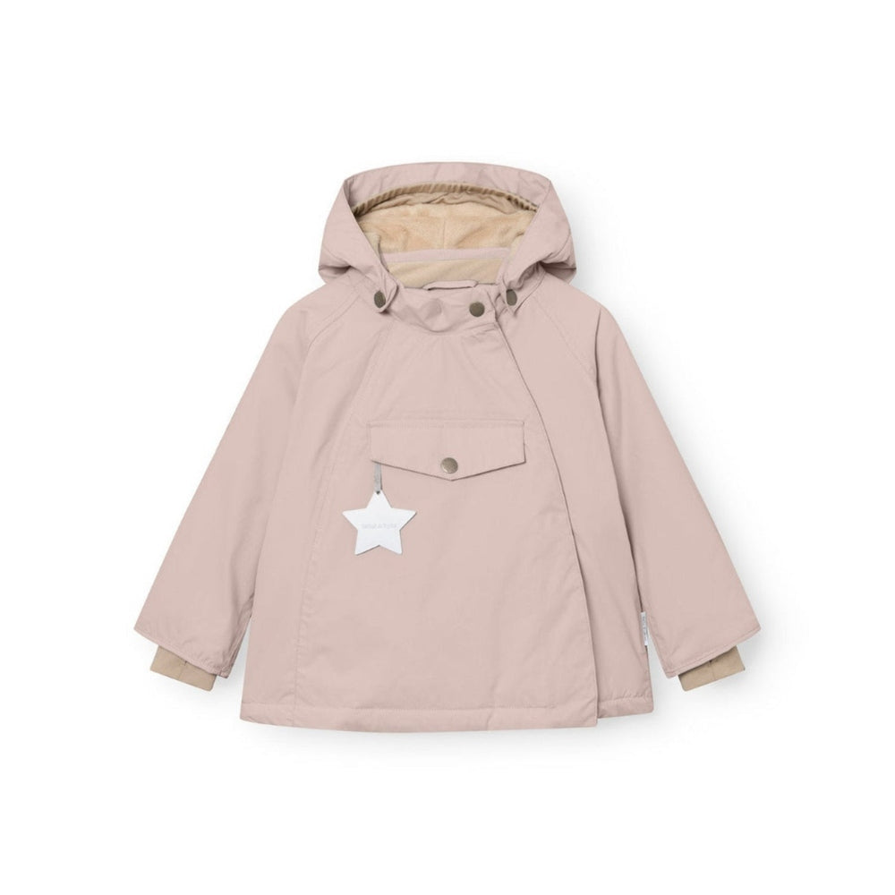 Mini A Ture Matwang Fleece Lined Winter Jacket Grs Cloudy Rose