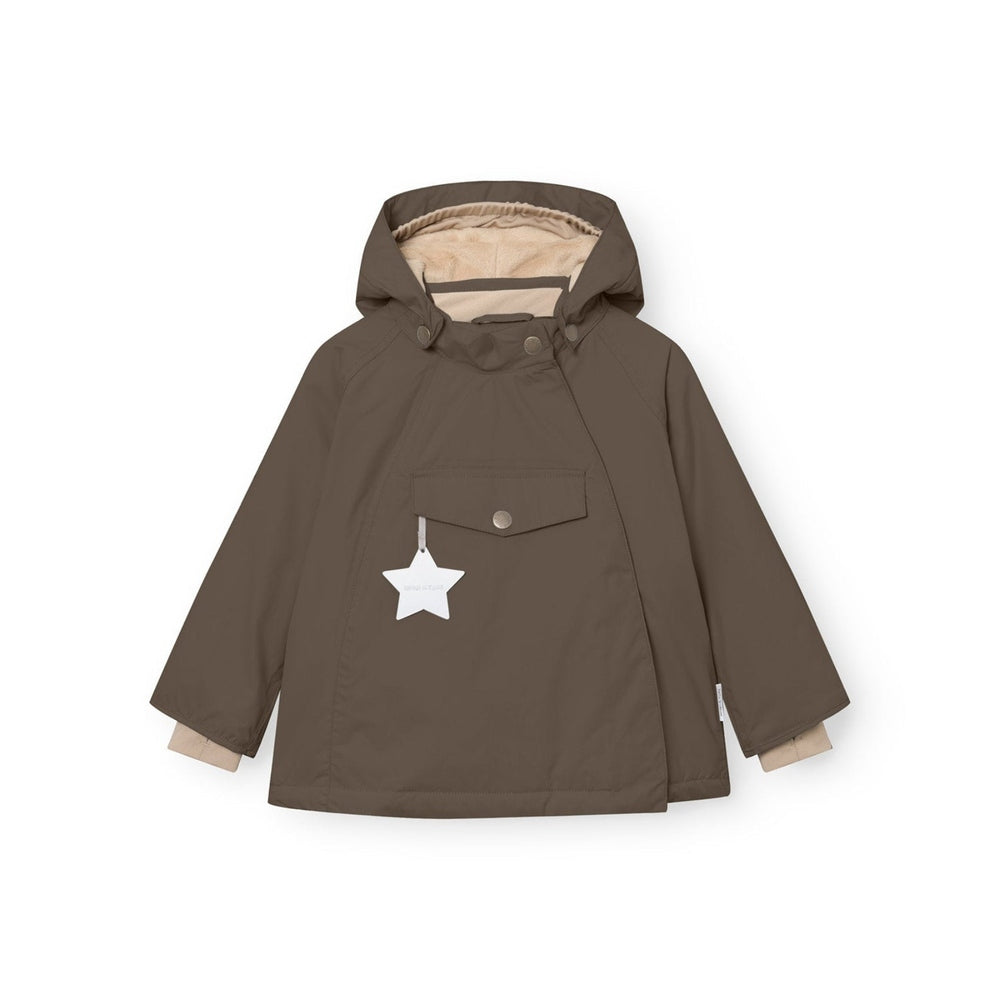 Mini A Ture Matwang Fleece Lined Winter Jacket Grs Tarmac Green
