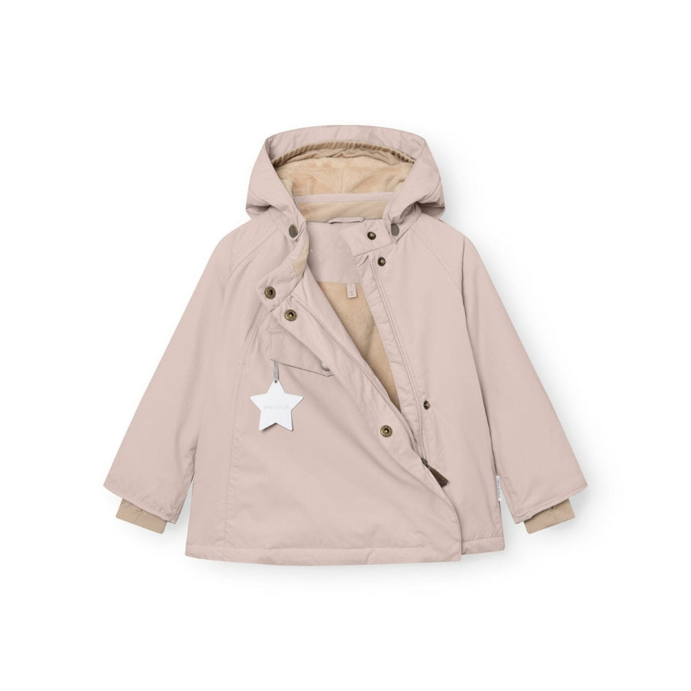 Mini A Ture Matwang Fleece Lined Winter Jacket Grs Cloudy Rose