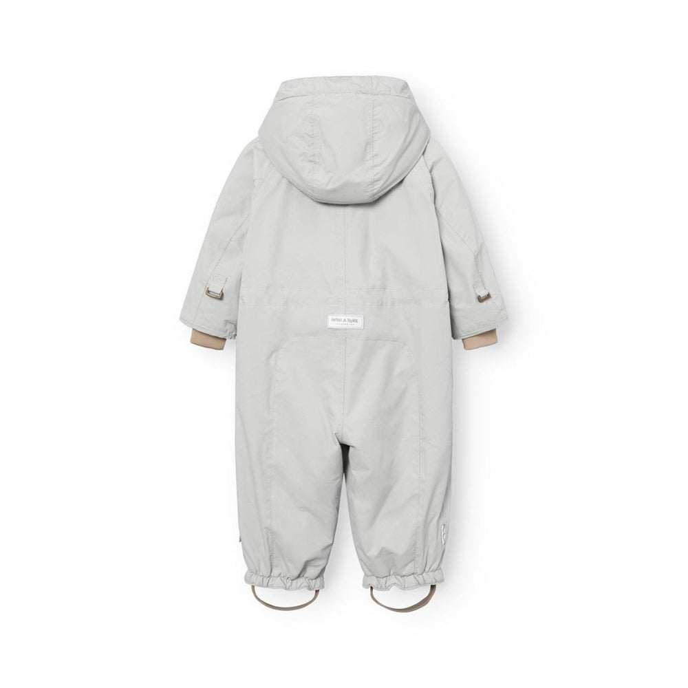 Mini A Ture Matwisti Fleece Lined Snowsuit Grs Puritan Grey