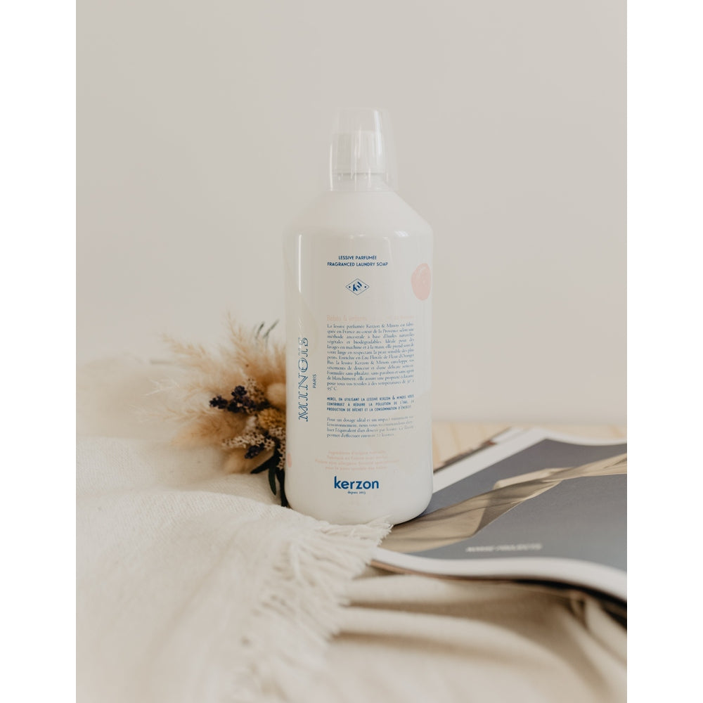 Minois Paris Kerzon Fragranced Laundry Soap 1000 ml white bottle