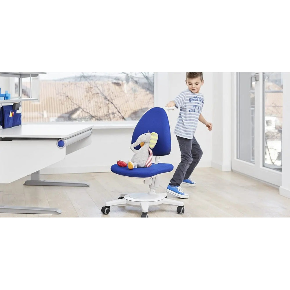 Moll Maximo Children Swivel Chair White Frame
