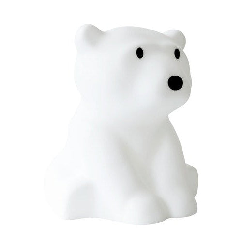 Nanuk table lamp by MR MARIA in white polar bear design for ambient lighting
