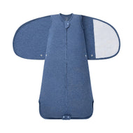 Nest Designs Avocado Bamboo Swaddle Sleep Bag 1.0 Tog Captain's Blue