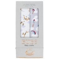 Nest Designs Bamboo Bubs Baby Washcloth Set (6 Pack)