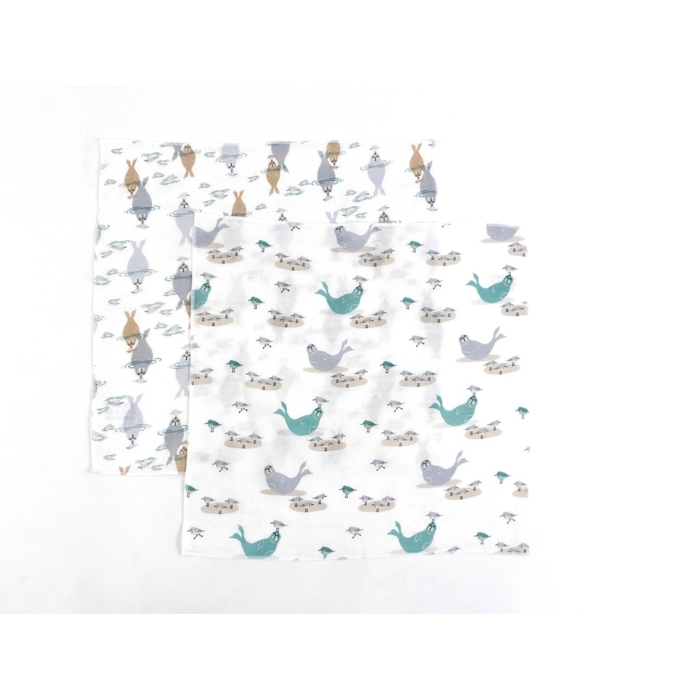 Nest Designs Bamboo Bubs Baby Washcloth Set (6 Pack)