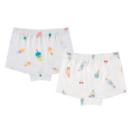 Nest Designs Bamboo Girls Underwear (2 Pack) Sweet Treats