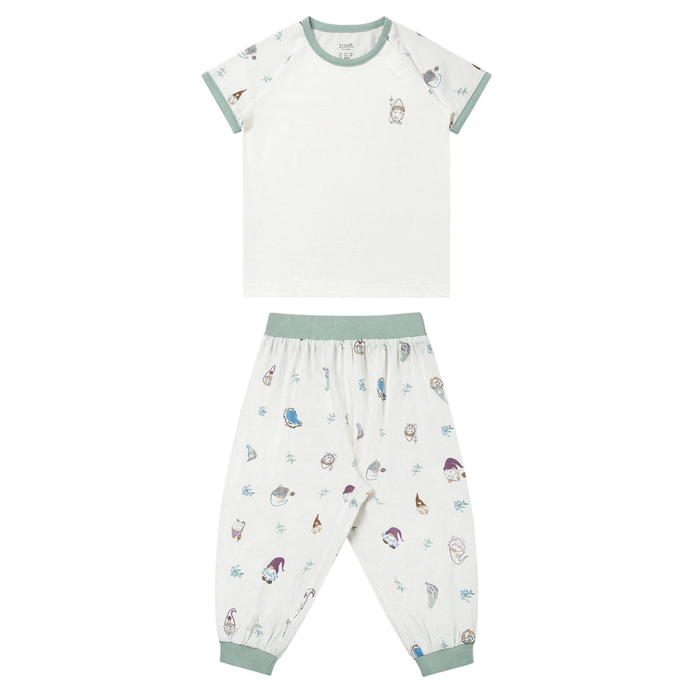 Nest Designs Bamboo Short Sleeve Play Set Oh Gnome