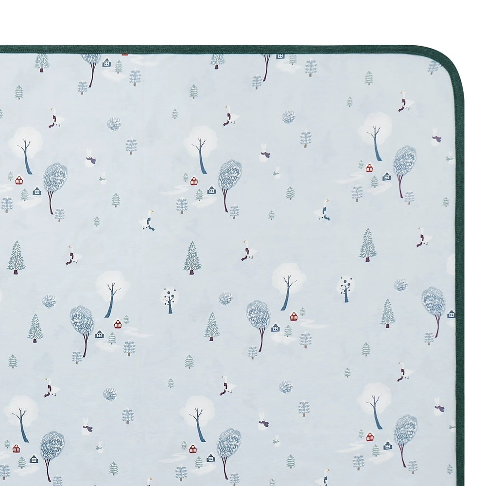 Nest Designs Cotton Waterproof Change Pad Large Winter Fun