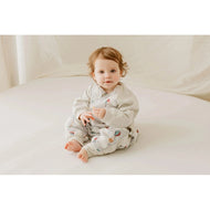 Nest Designs Raglan Bamboo Long Sleeve Footed Sleep Bag 2.5 Tog Meerkats Away