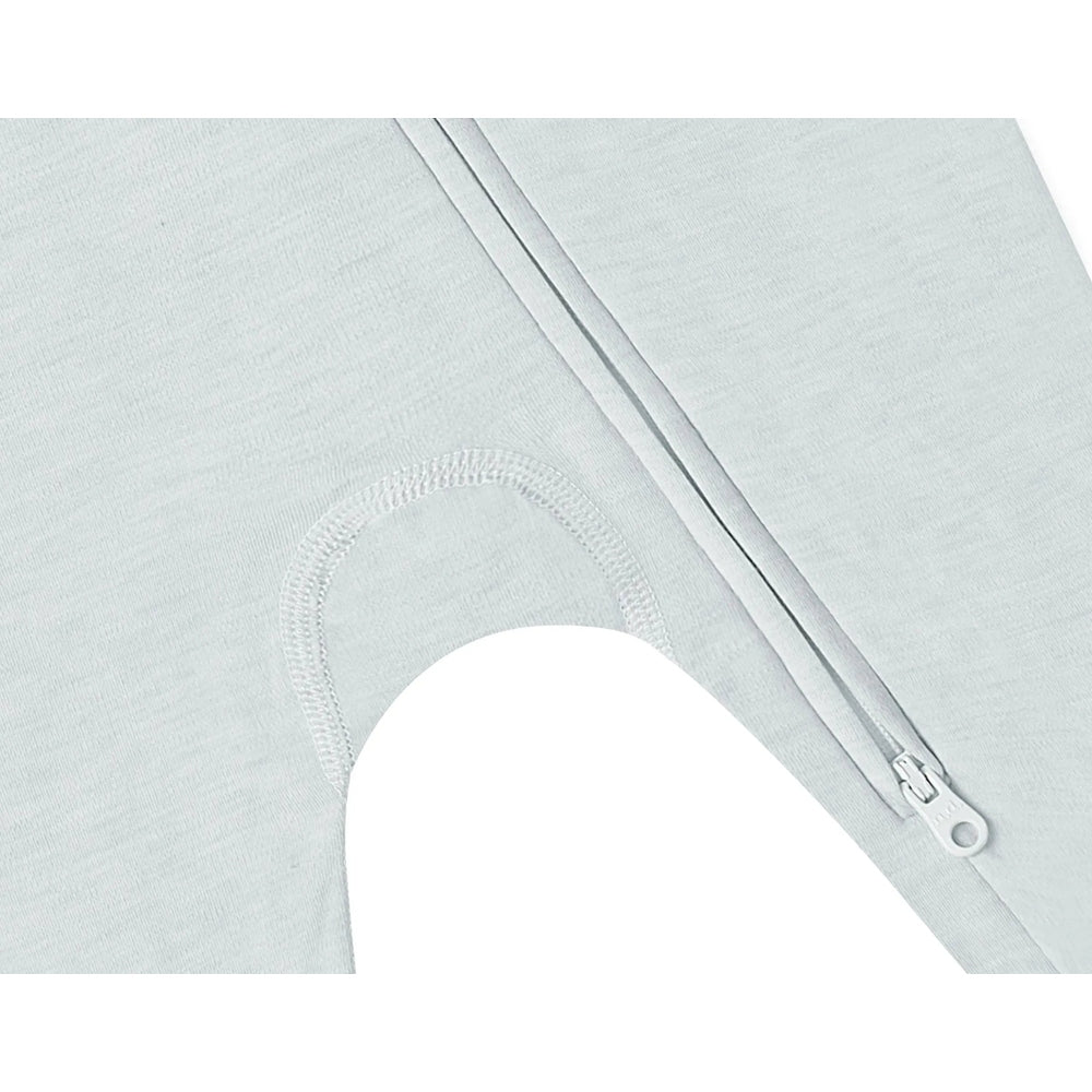 Nest Designs Tanboocel Long Sleeve Footed Sleeper- Pantone Ice Flow