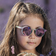 Olivio & Co Oval Sunglasses Kids/Junior Classic Olivio Wild Flower