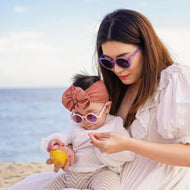 Olivio & Co Round Sunglasses Baby Classic Olivio Coral Blush