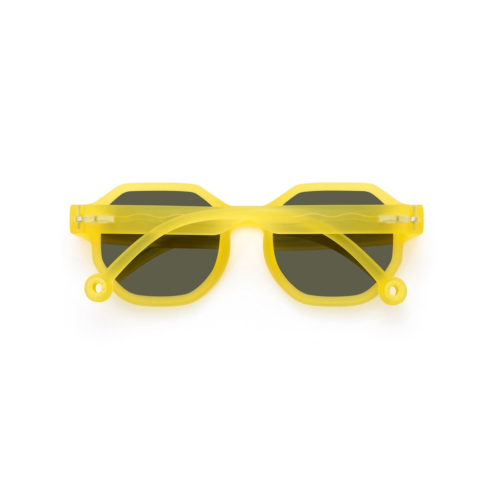 Olivio & Co Junior+ Creative Edition Sunshine Yellow square sunglasses for kids