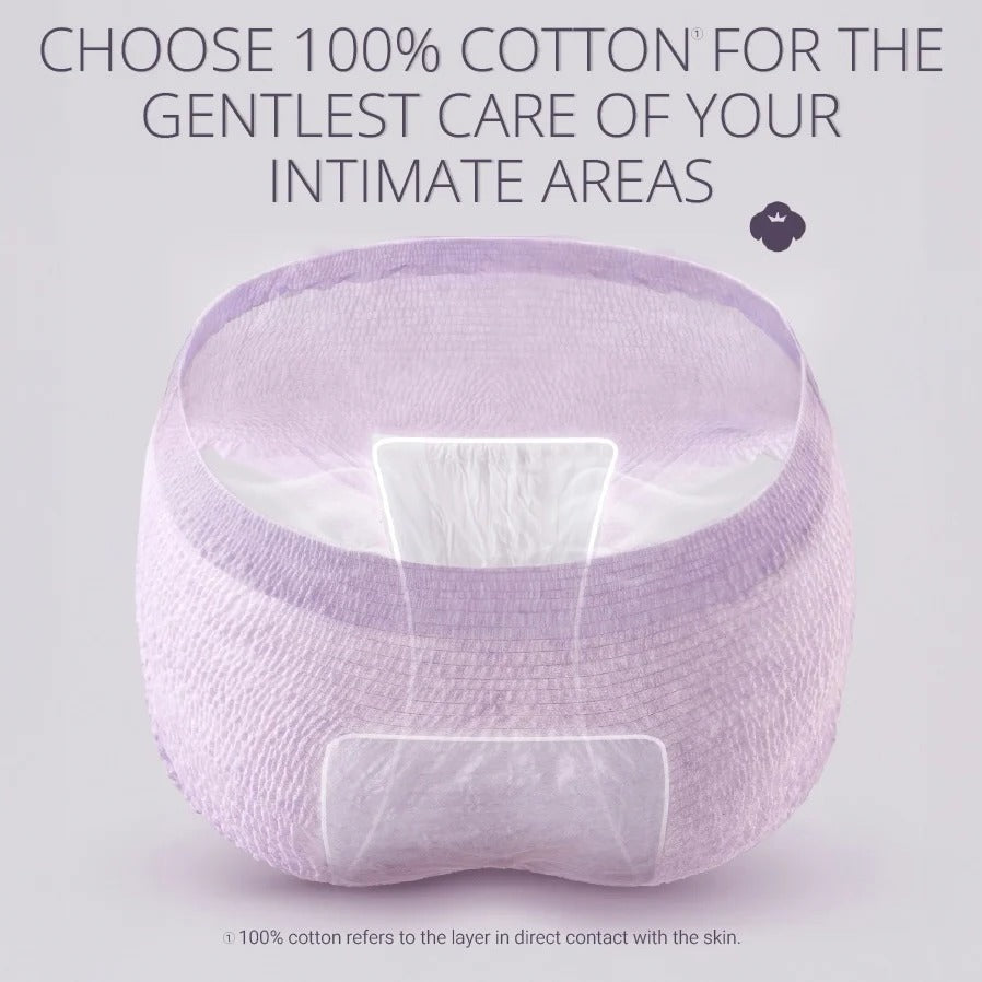 Purcotton MaxGuard Unscented Overnight Panties 2pcs