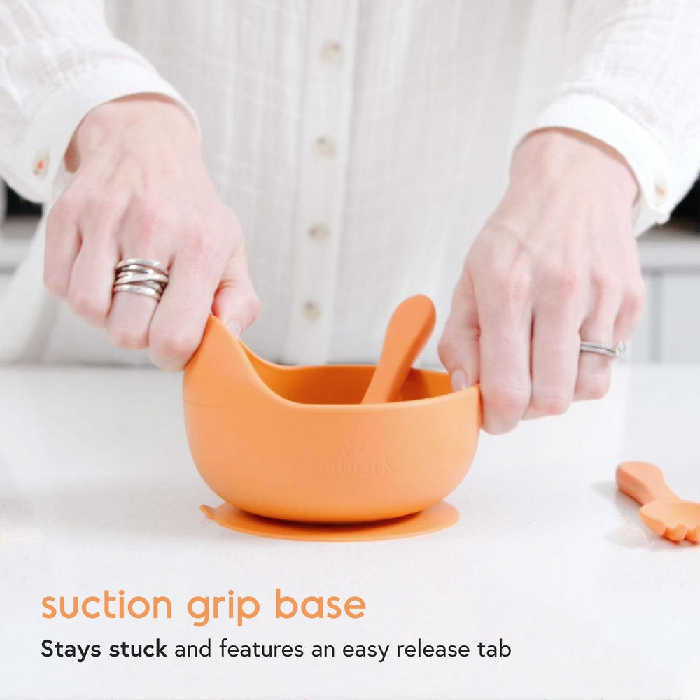 Quark Feedi Silicone Essential Baby 5 Piece Feeding Set
