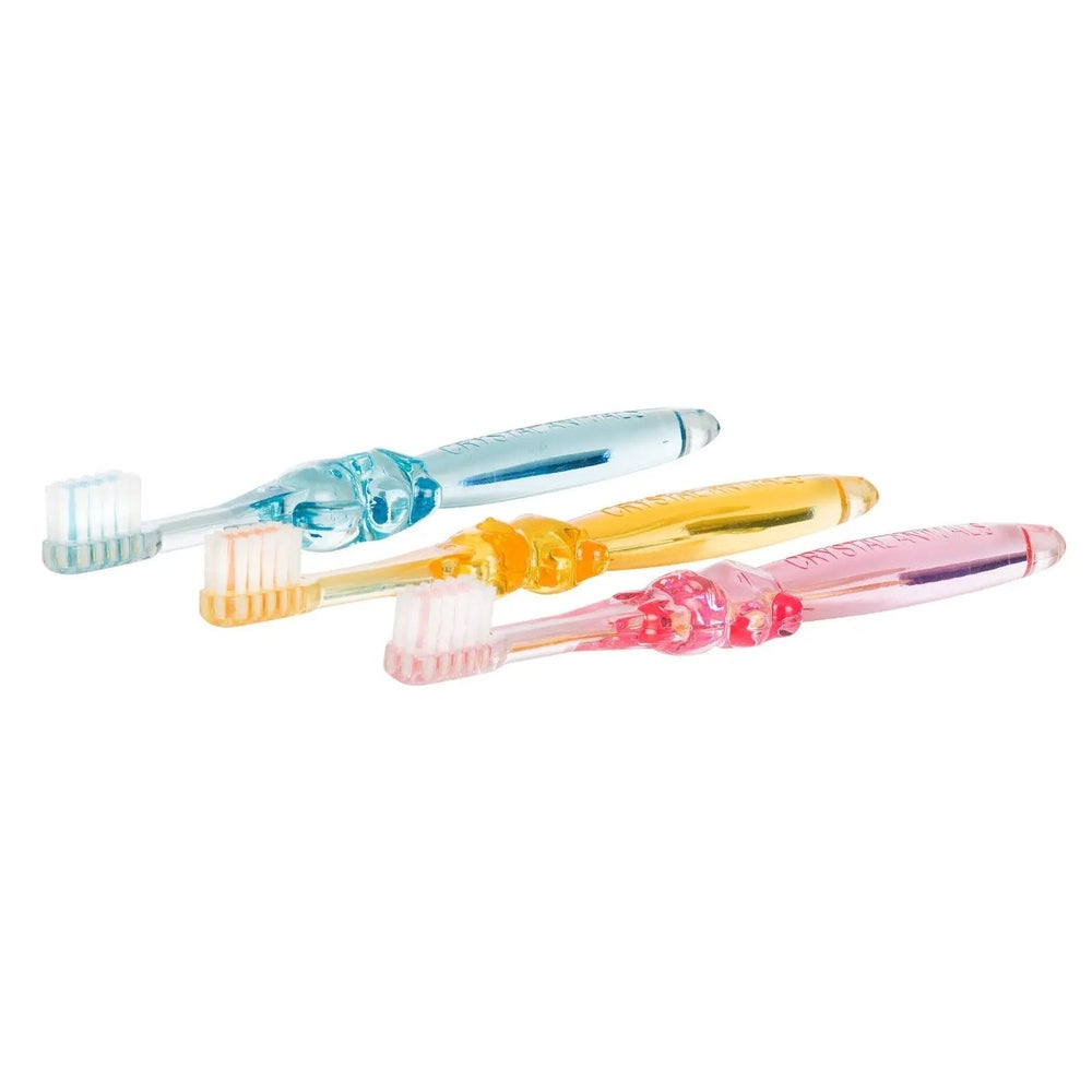 Thera Wise Crystal Animals Antibacterial Children's Toothbrush 0-6yrs