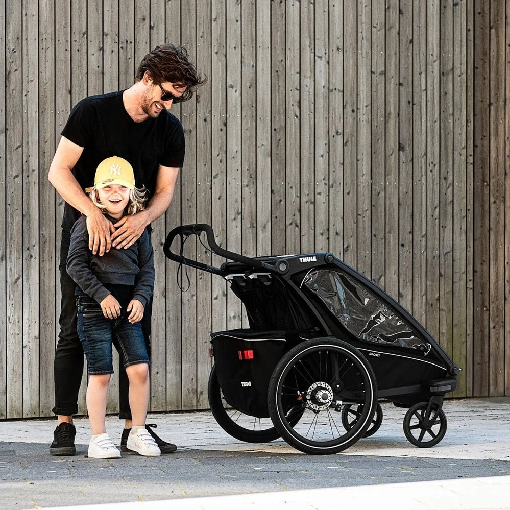 Thule Chariot Sport Multisport Bike Trailer Midnight Black