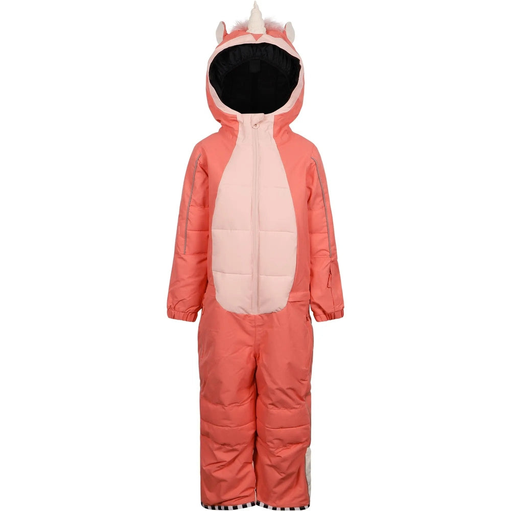 Weedo Unido Unicorn Snowsuit With Glovess