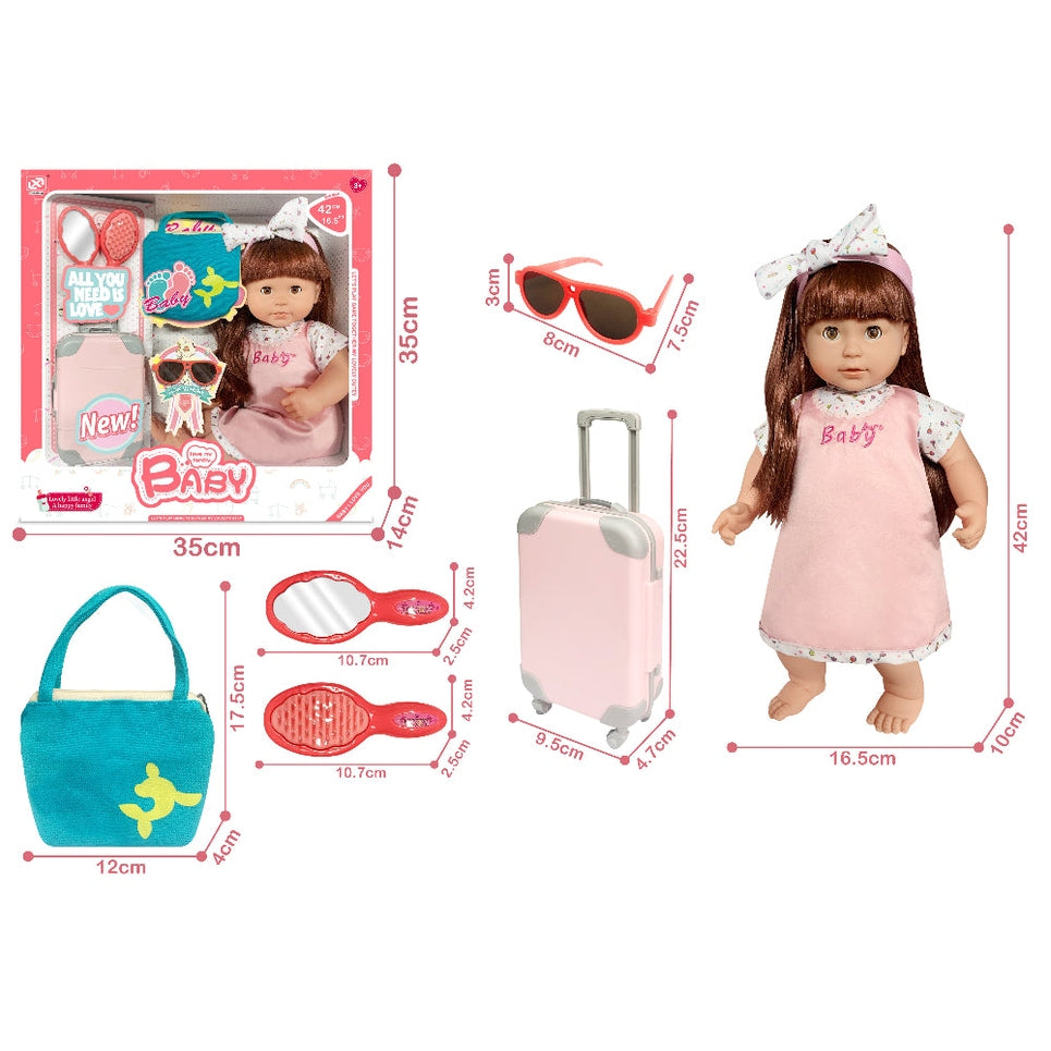 Xinle Tong Cotton Doll Long Hair