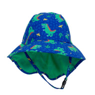 Zoocchini Baby/Toddler Cape Sun Hat-Dinosaur