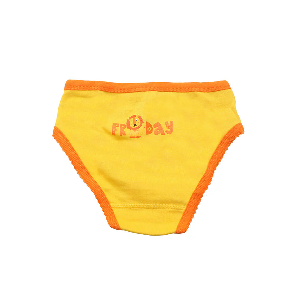 Zoocchini Toddler Organic Pantys 7pk Days Of The Week
