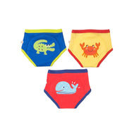 Zoocchini Toddler Organic Potty Training Pants 3pk Ocean Friends