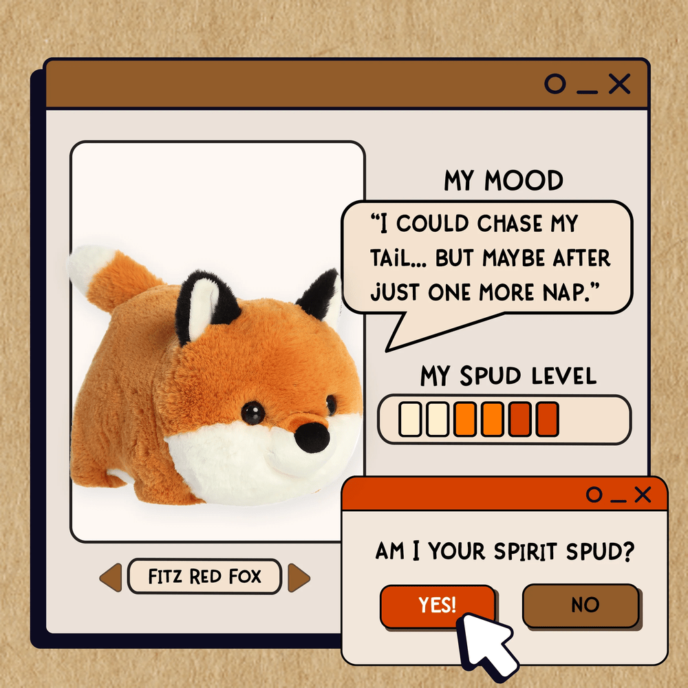 Aurora Spudsters Fitz Red Fox 10"