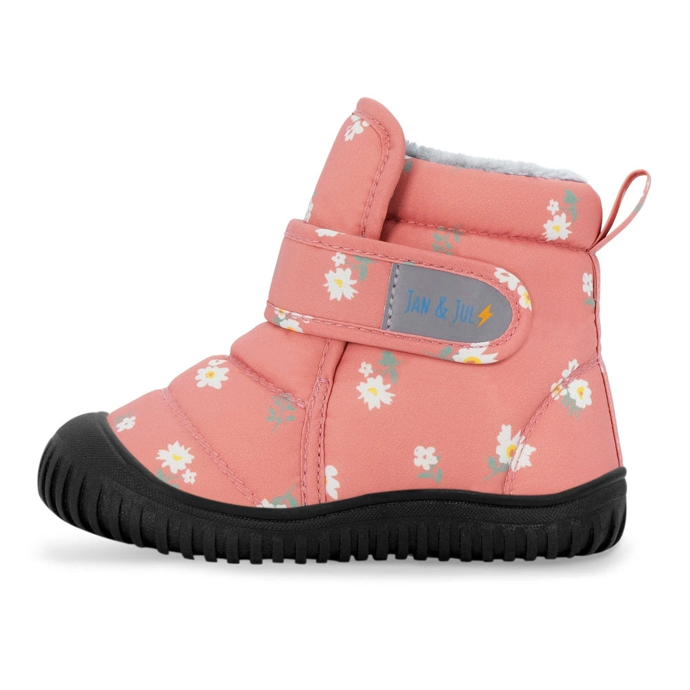 Jan & Jul Toasty Dry Booties Apricot Flower