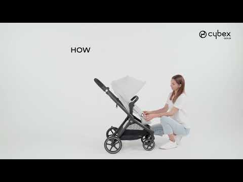 Cybex EOS 2-in-1 Stroller Black Frame