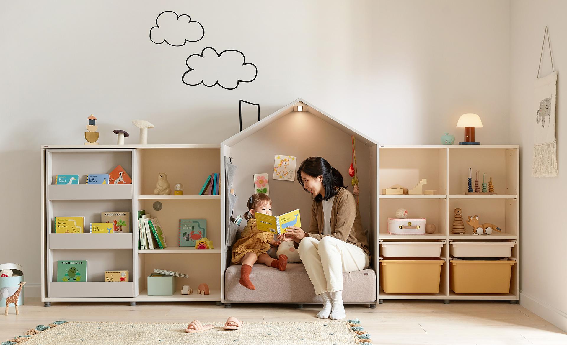 Iloom Eddi Kids Reading House (Sofa Type)
