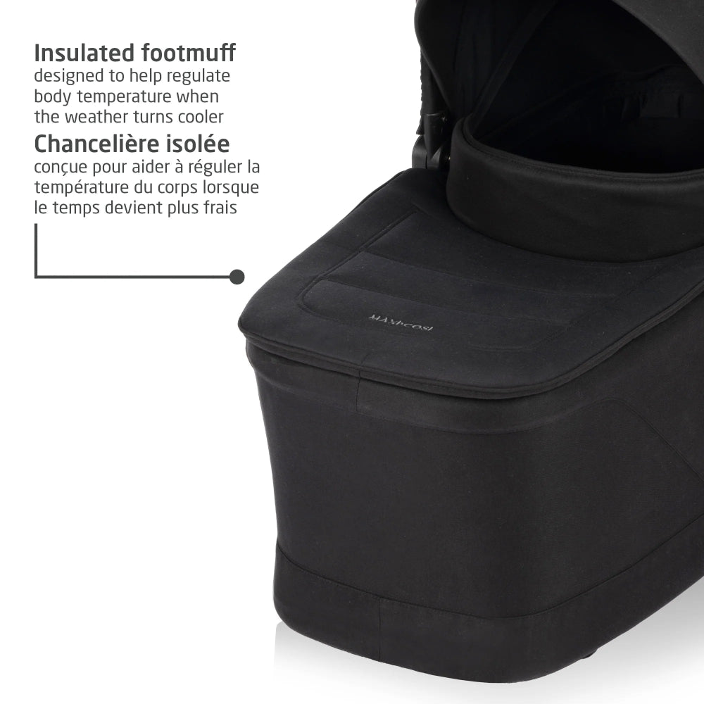 Maxi Cosi Oria2 Carrycot Twillic Black