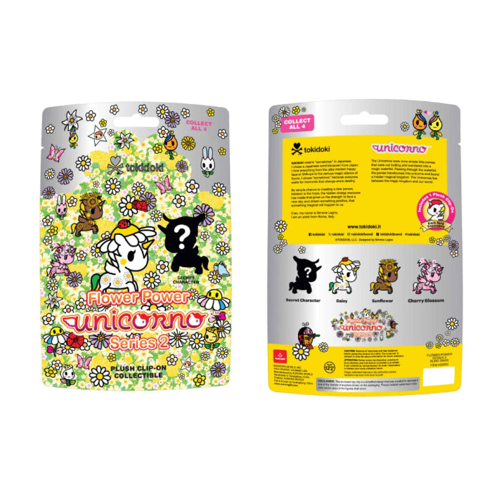 Aurora Tokidoki Flower Power Blind Bag Series 2 4.5"