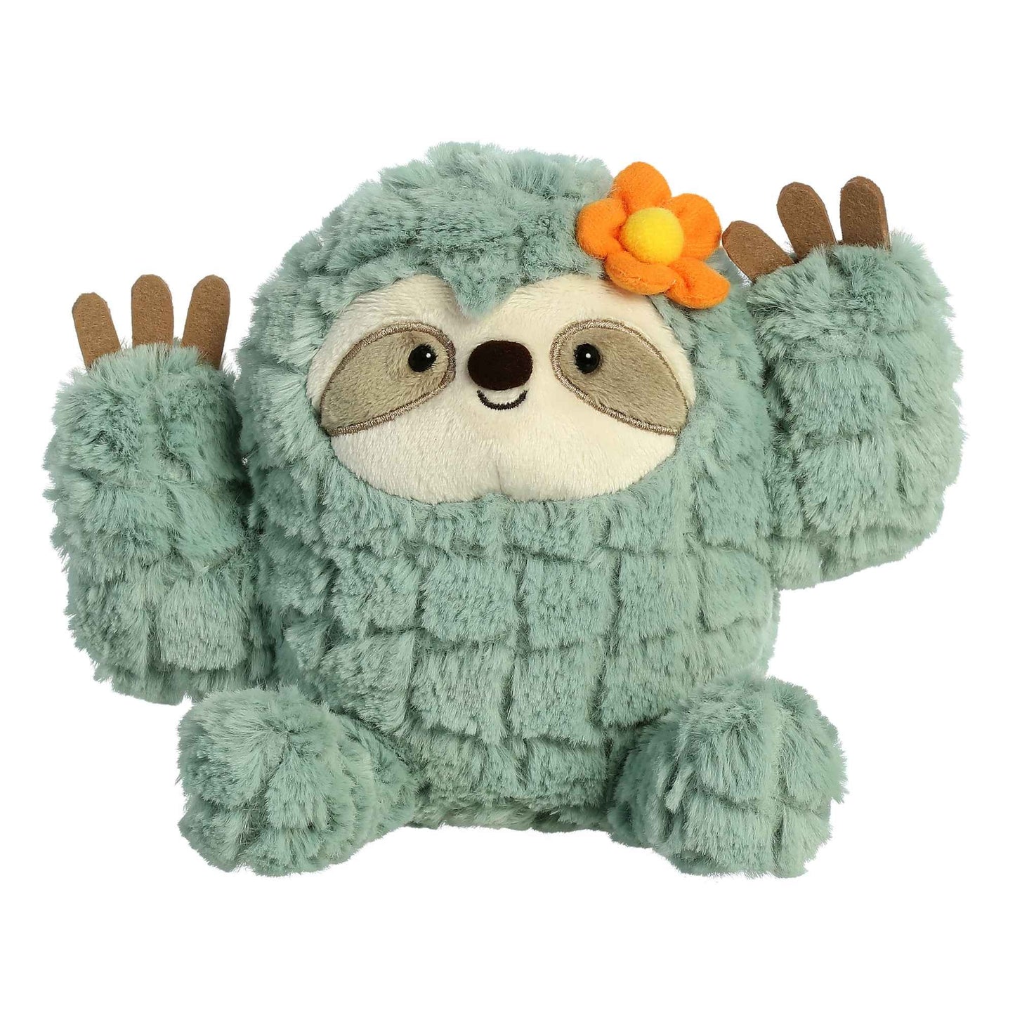 Aurora Cactus Kingdom Cactus Sloth 7.5"