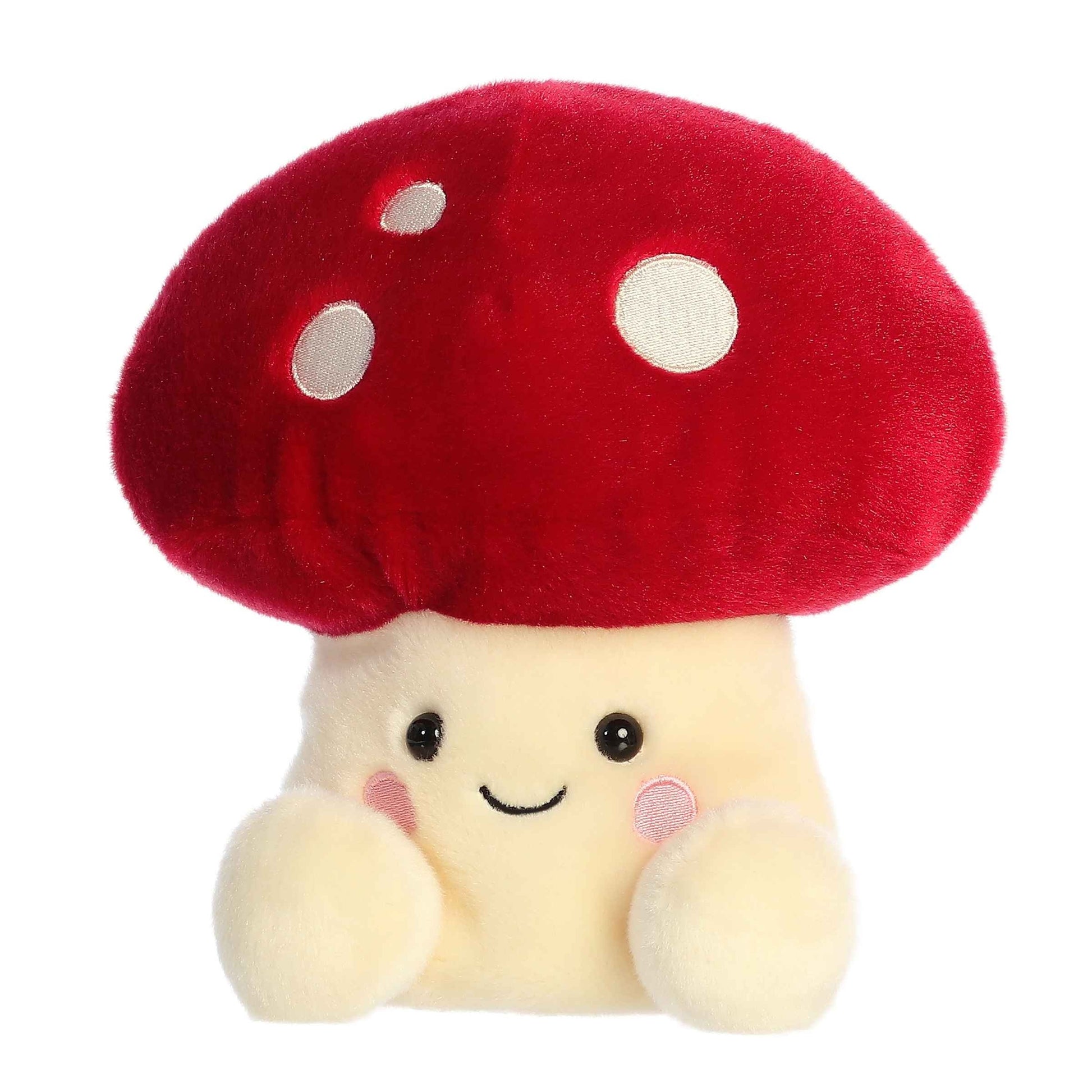 Aurora Palm Pals Party Sized Amanita Mushroom 8"