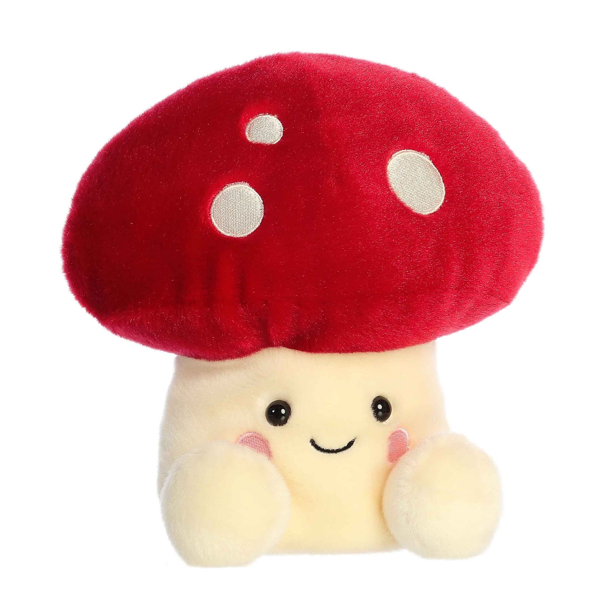 Aurora Palm Pals Party Sized Amanita Mushroom 8"