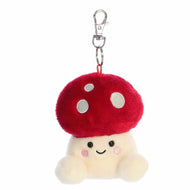 Aurora Palm Pals Amanita Mushroom ClipOn 4"