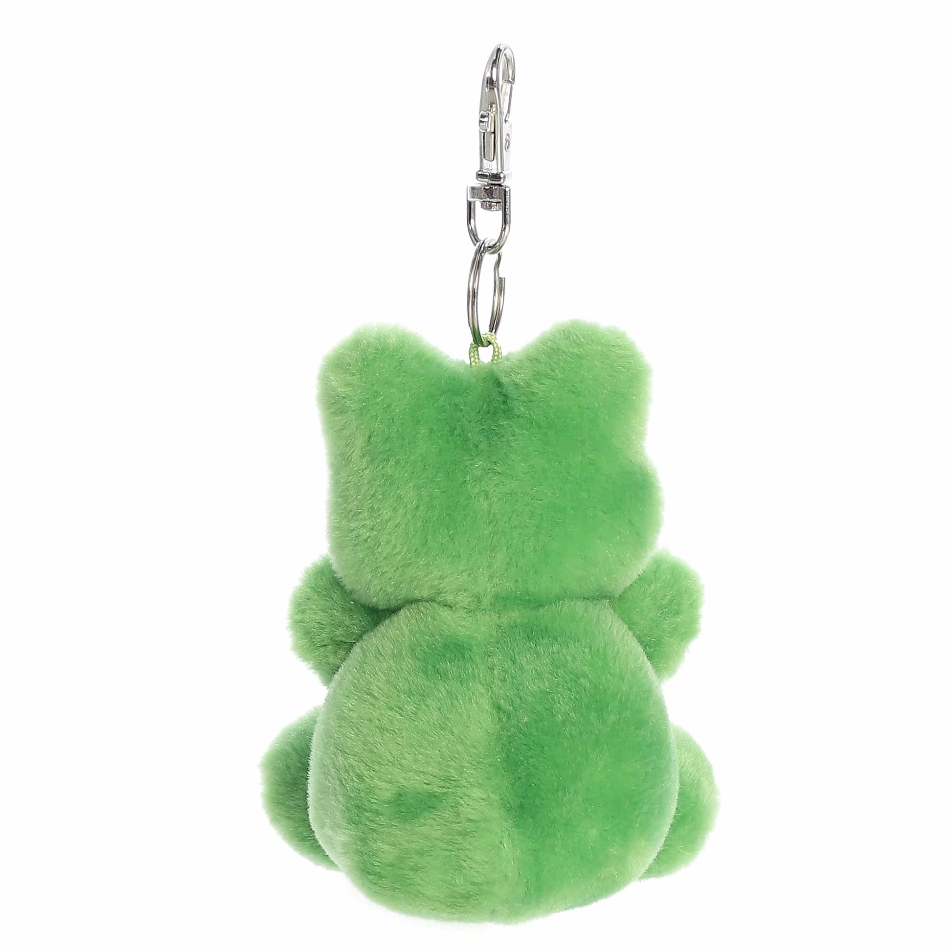 Aurora Palm Pals Ribbits Frog ClipOn 4"