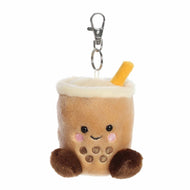 Aurora Palm Pals Milky Tea Boba ClipOn 4"