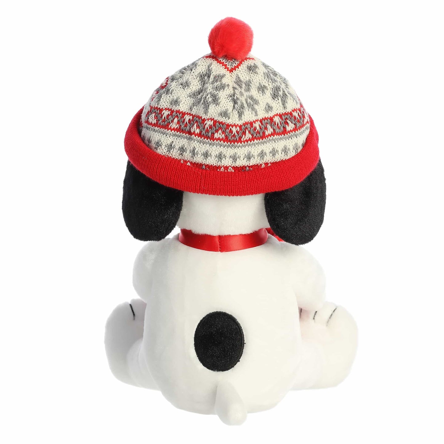 Aurora Peanuts Winter Hat Snoopy With Mug 12"