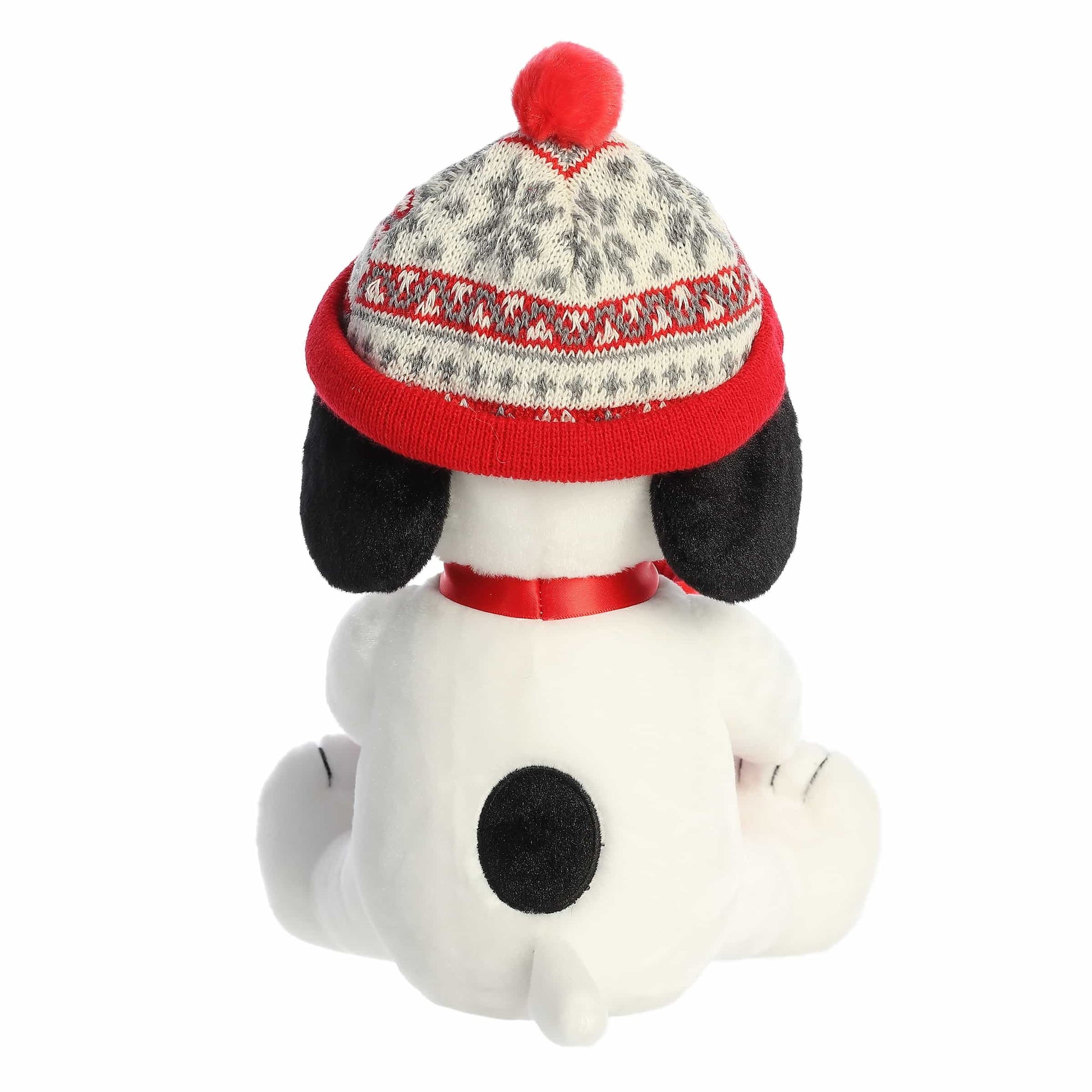 Aurora Peanuts Winter Hat Snoopy With Mug 12"