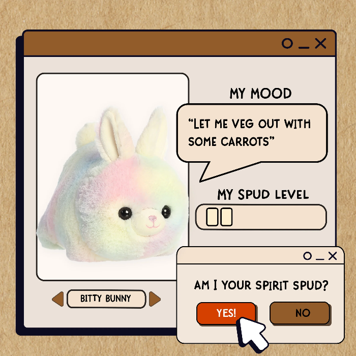 Aurora Spudsters Bitty Bunny 10"