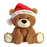 Aurora Holiday My First Christmas Bear 10"