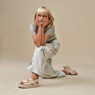 UGG KIDS GOLDENGLOW SHOES SEA SALT