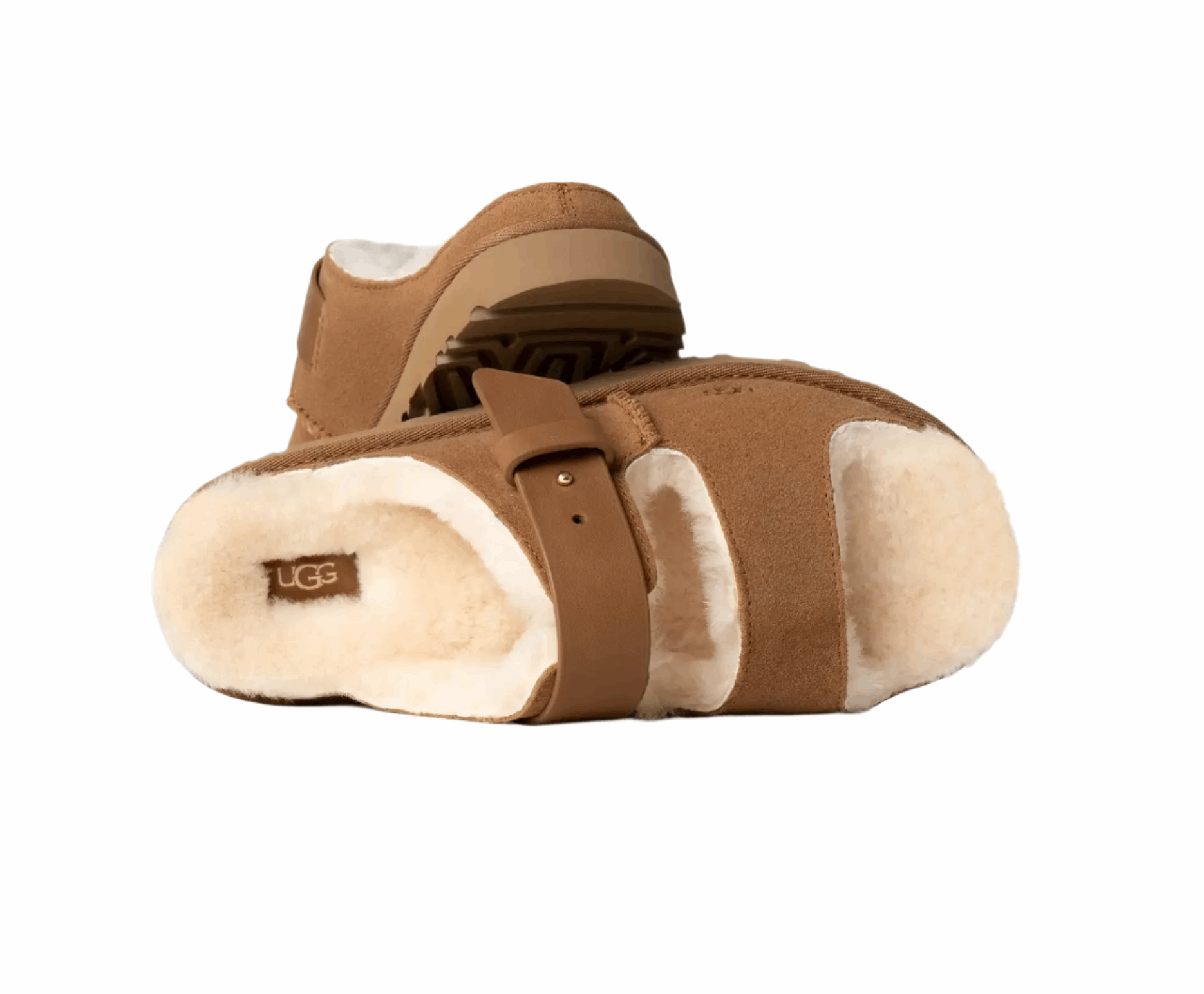 Ugg Women's Greenport Strap Slide Chestnut