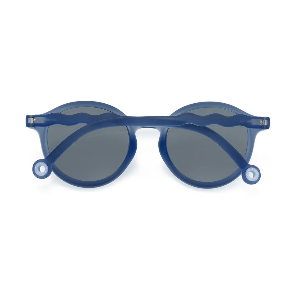 Olivio & Co Oval Sunglasses Junior+ Seaside Stripes Navy Blue