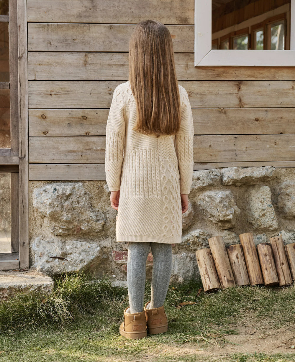 Petite Revery Cotton Knit Dress Cloud